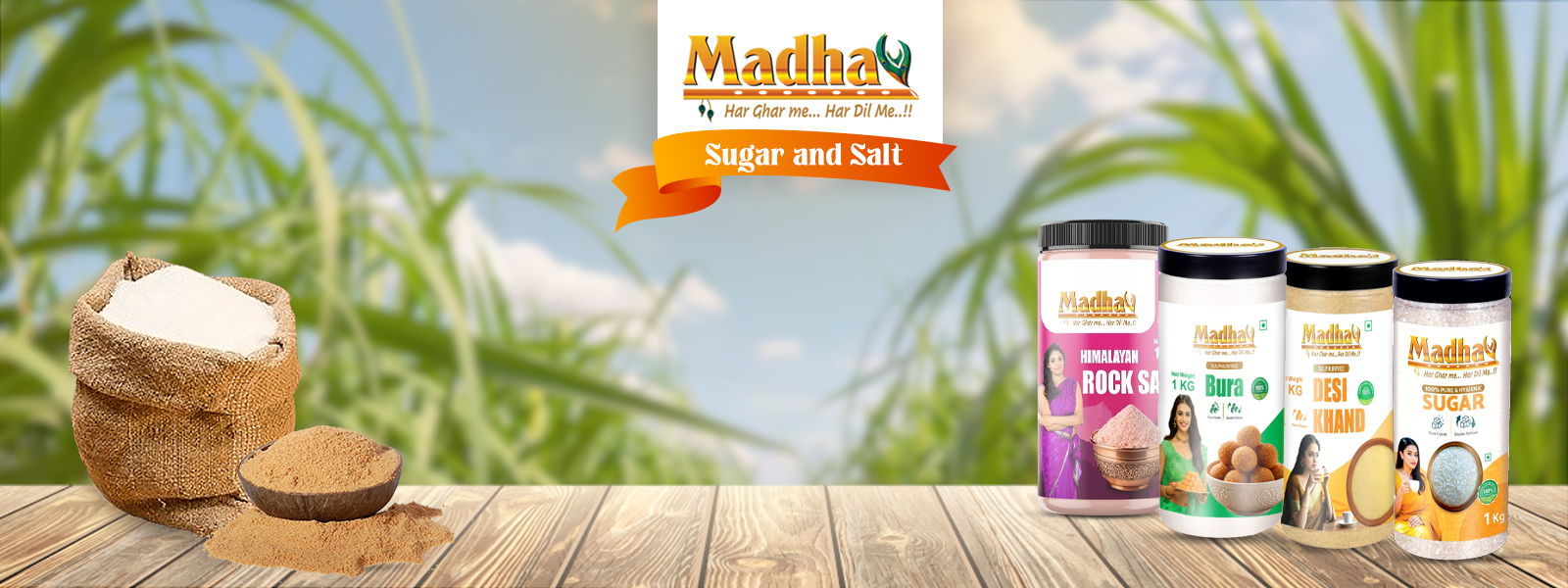 Sugar and Rice Banner